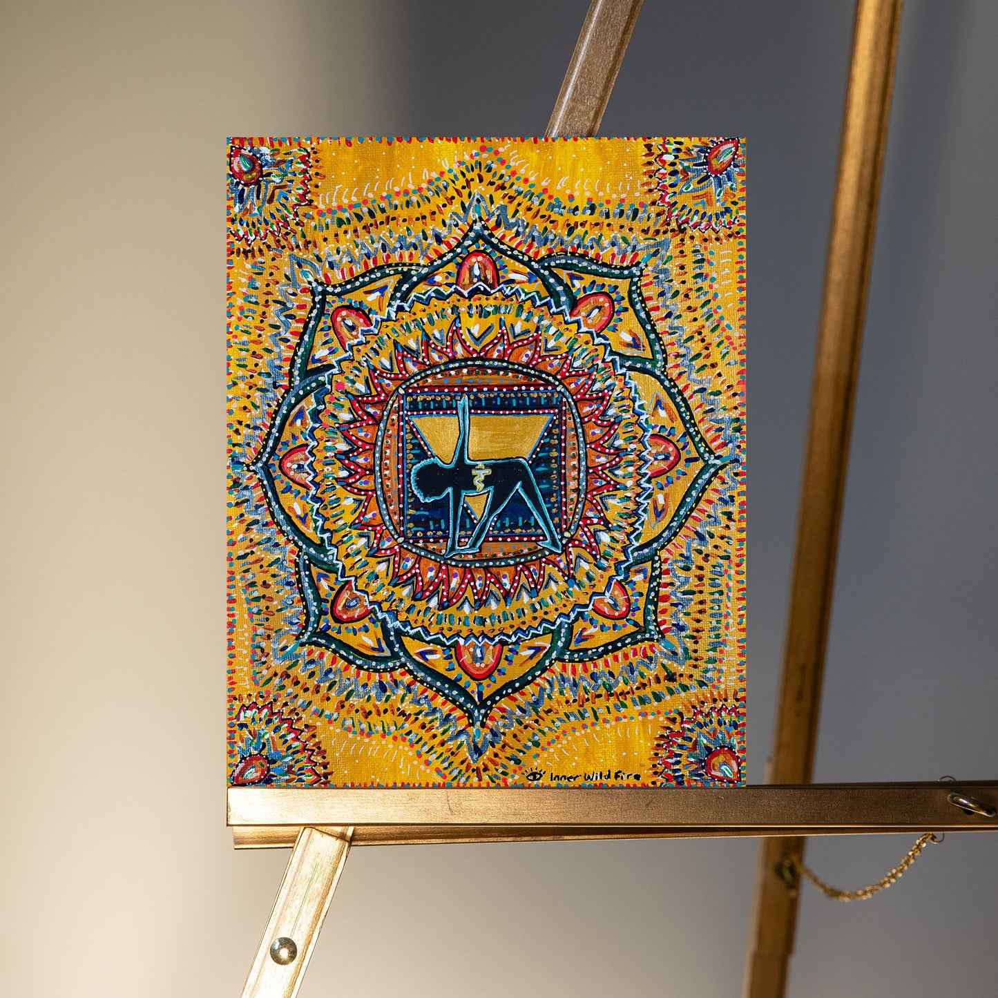 Solar Plexus Chakra Original Painting